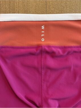 Wilo The Label Base Ribbed Colorblock High-Rise 7/8 Leggings